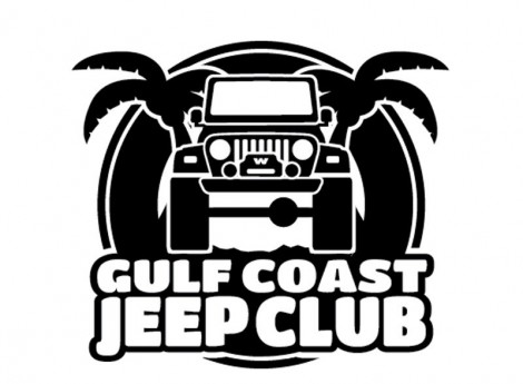 logo jeep club gulf coast decals alphavinyl vehicle 4x4