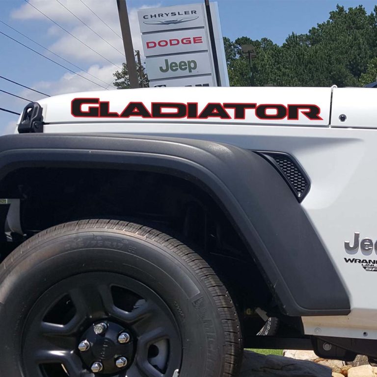 Jeep Decals | Hood and Custom Jeep Vinyl Decals from AlphaVinyl ...